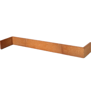 Obrzeże ogrodowe  Bent Proste Corten  L-100 H-23