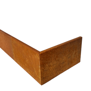 Obrzeże ogrodowe  Bent Zewnętrzne Corten  L-50 H-28