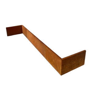 Obrzeże ogrodowe  Bent Proste Corten  L-100 H-28