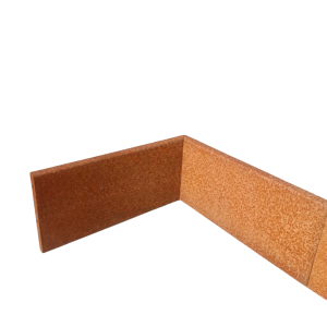Obrzeże ogrodowe Bent Wewnętrzne Corten  L-50 H-23