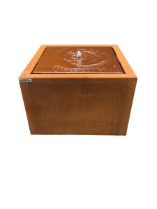 Fontanna Fella Corten 60x60x40