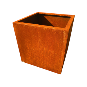 Donica Corten kwadratowa Bent 30x30x30 -DCBK 01