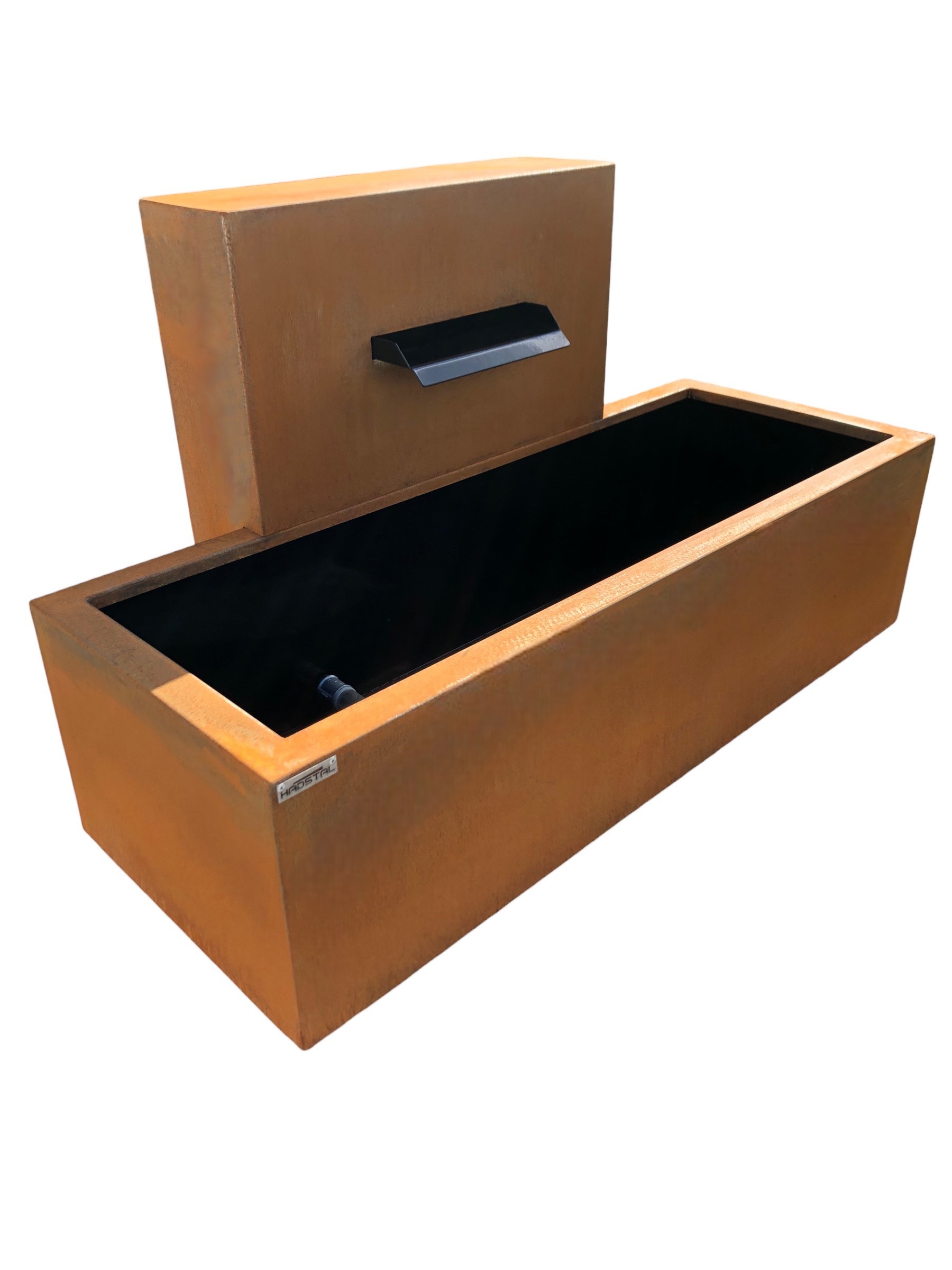 Fontanna Parete Corten 130x65x75