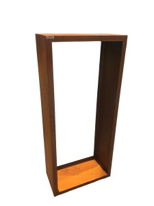 Regał na drewno Corten 40x80x180cm Rissa - RNDCR 01