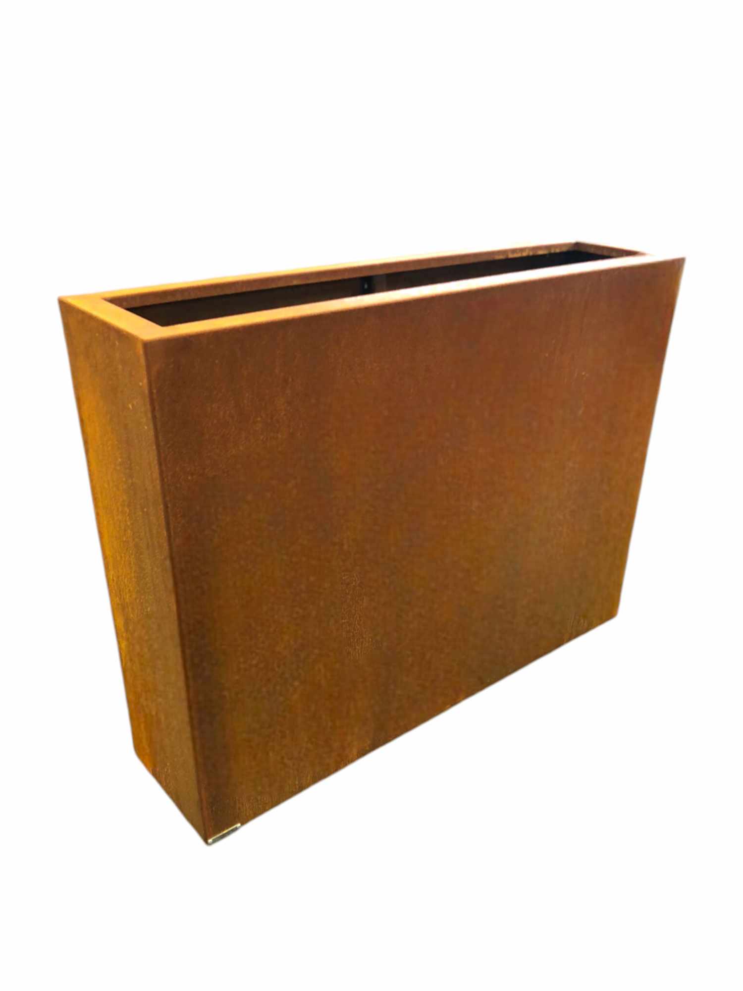 Donica Corten prostokątna Bent 30x120x90