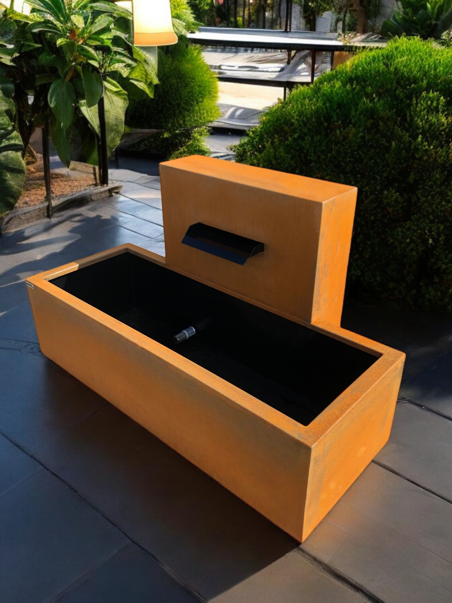 Fontanna Parete Corten 130x65x75 - obrazek 4