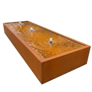 Fontanna Diula Corten 300x100x40