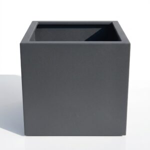 Donica kwadratowa Bent Aluminium 50x50x50