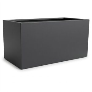 Donica prostokątna Bent  Aluminium 100x200x100